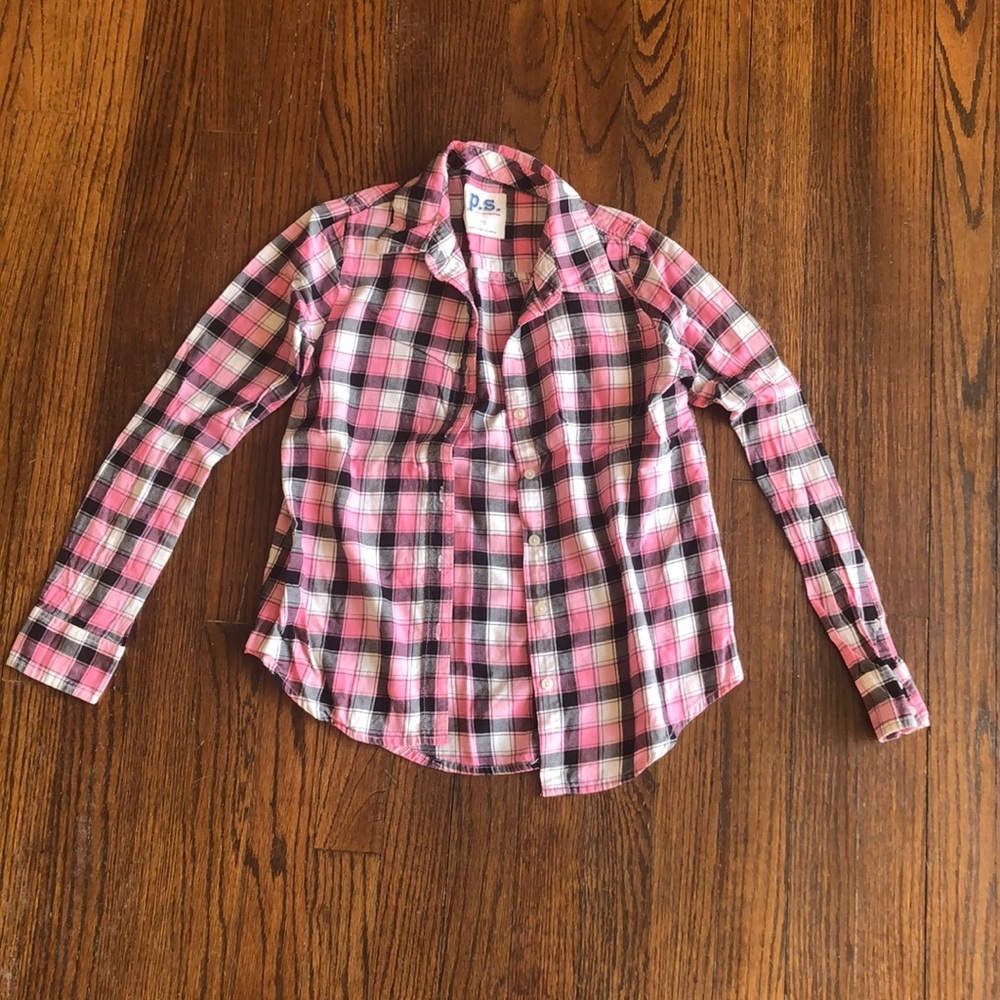 P.S Pink and black flannel